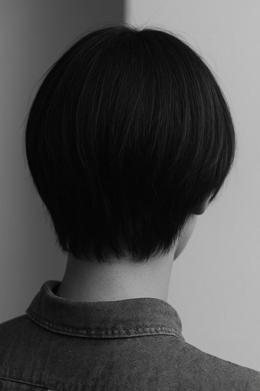 Ren Arisawa, back view portrait